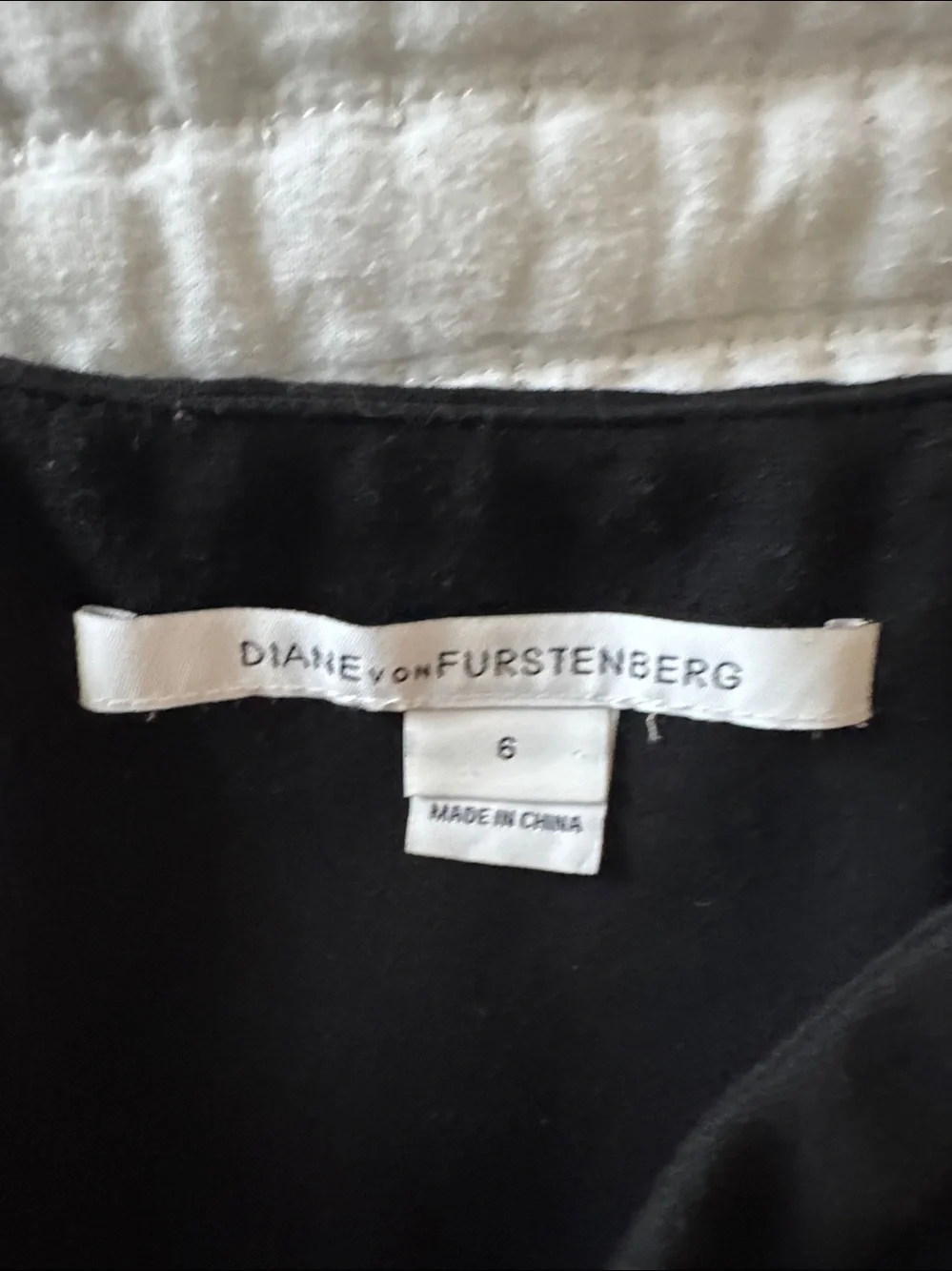 Diane Von Furstenberg BlBodice Yellow and Gray Patterned Skater Dress